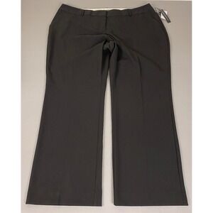 Counterparts Dress Pants Women's Size 20W Curvy Fit Black Work Trousers New NWT
